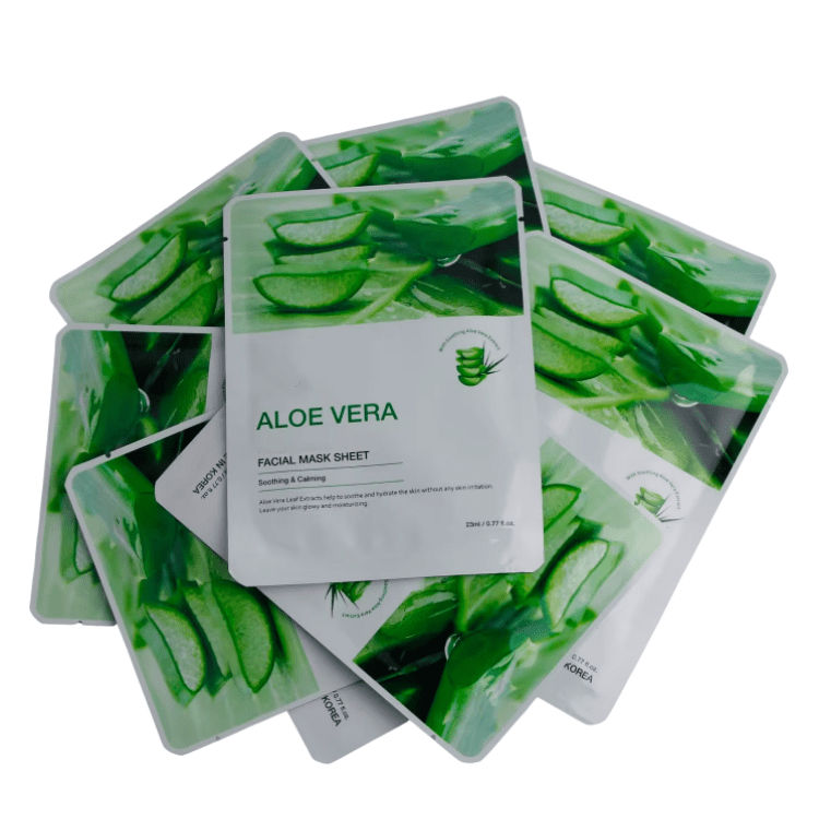 Aloe Vera Face Sheet Mask - Image 3